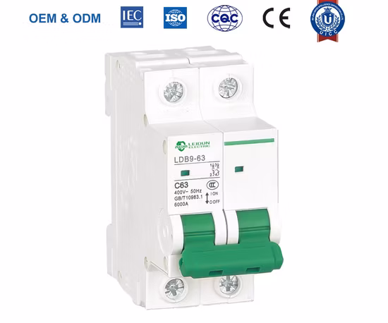 Disjuntor MCB 4,5ka 6ka 10ka 1p 2p 3p
