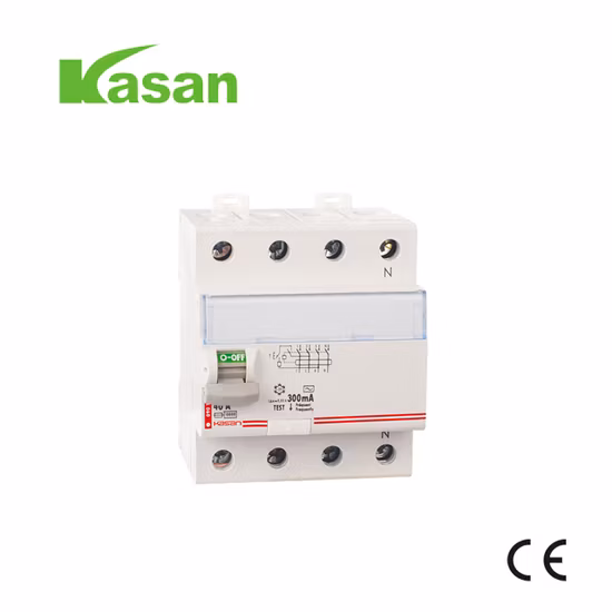 Novo tipo 32A 100mA Iidk disjuntor de corrente residual (RCCB)
