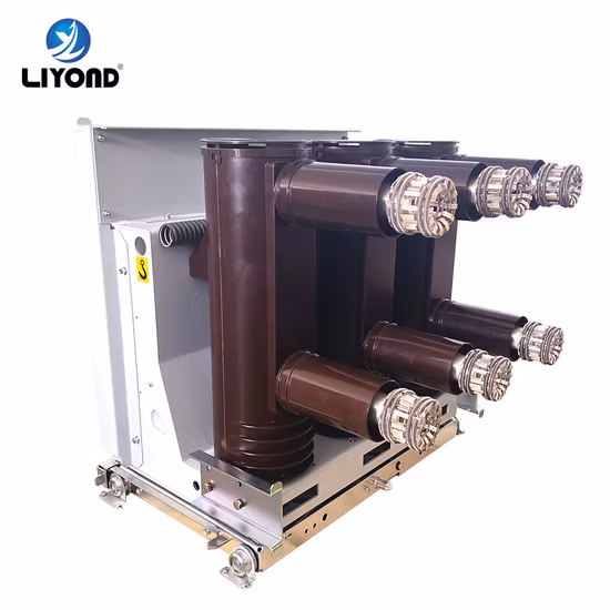 10kv 11kv 12kv tipo carrinho de mão de média tensão interno disjuntor a vácuo extraível com tubo isolante